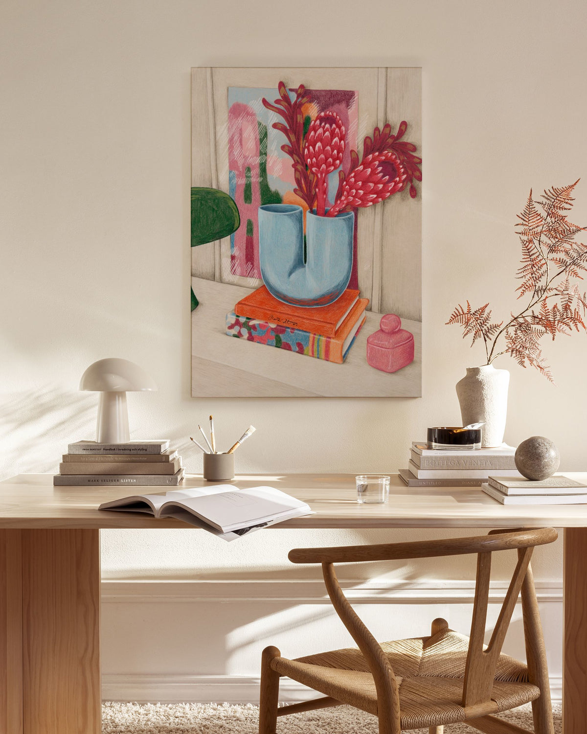 From My Corner Canvas print
