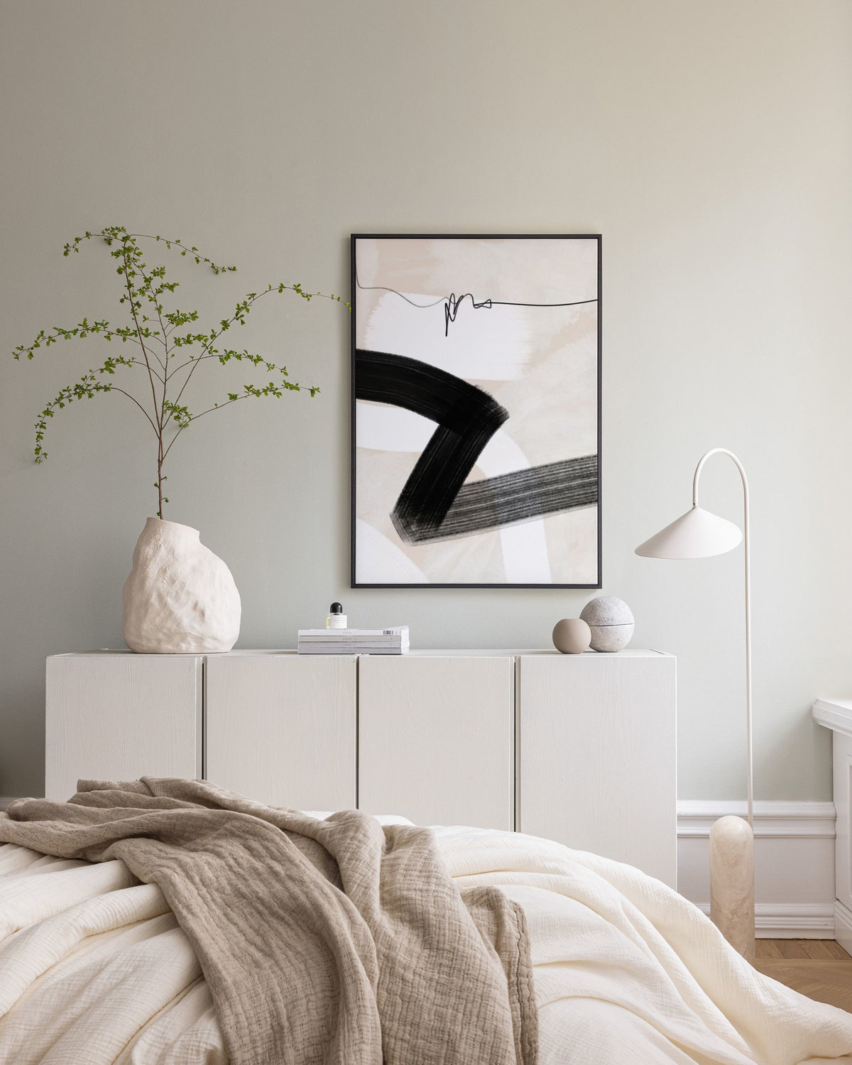 Abstract Wave No2 Canvas print