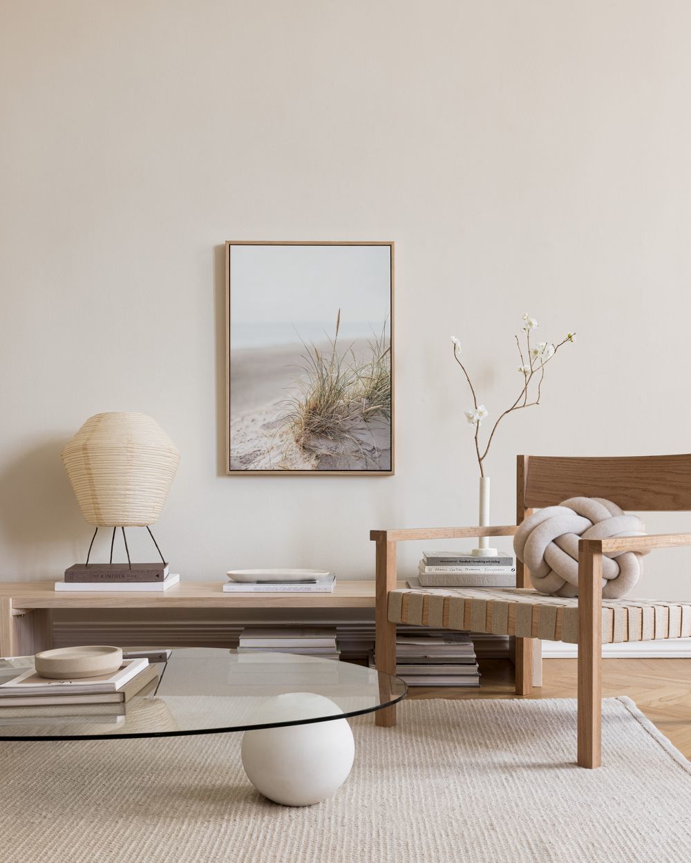 Dune Grass Canvas print