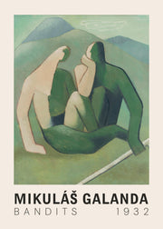 Mikuláš Galanda - Bandits Print