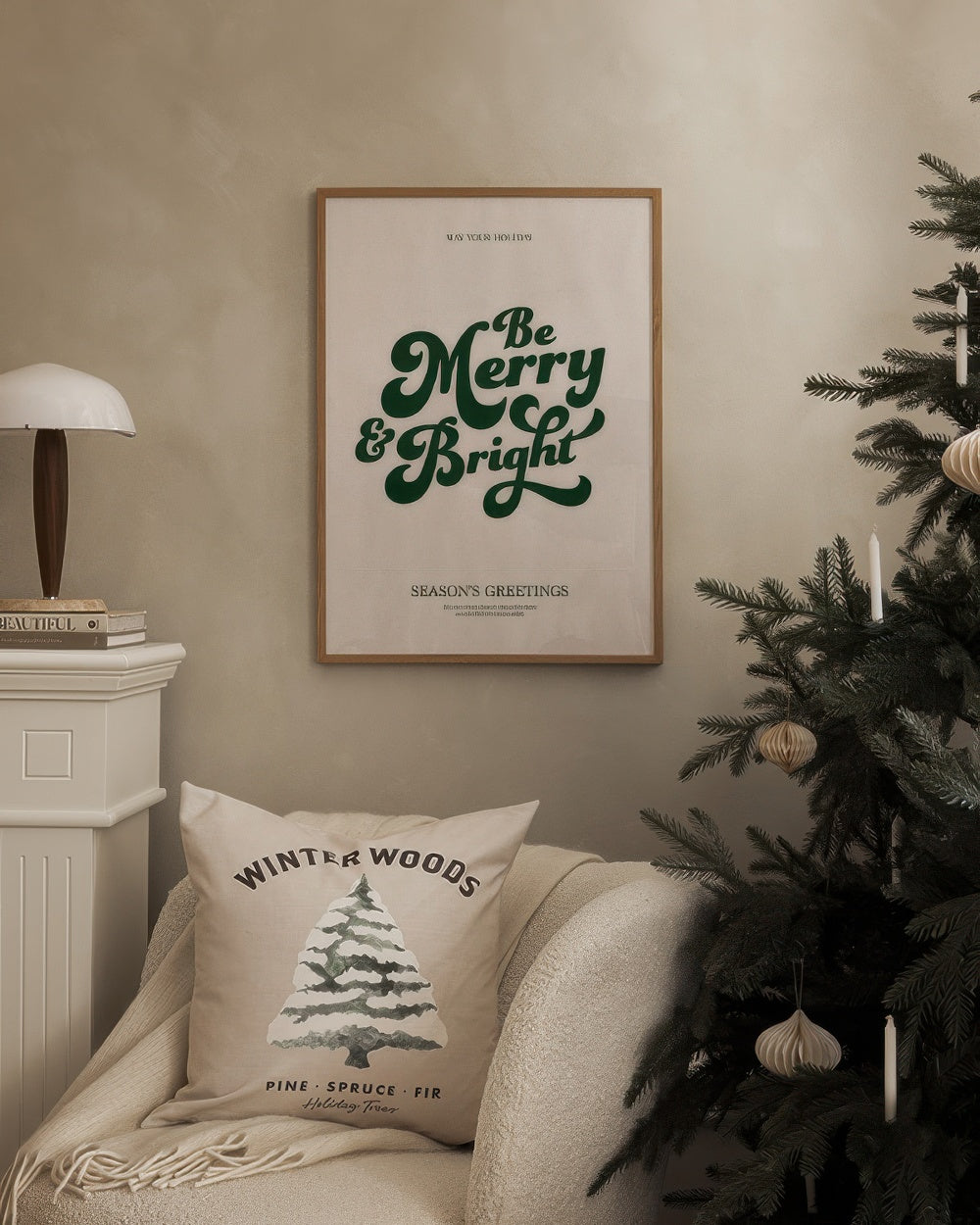 Be Merry and Bright Print