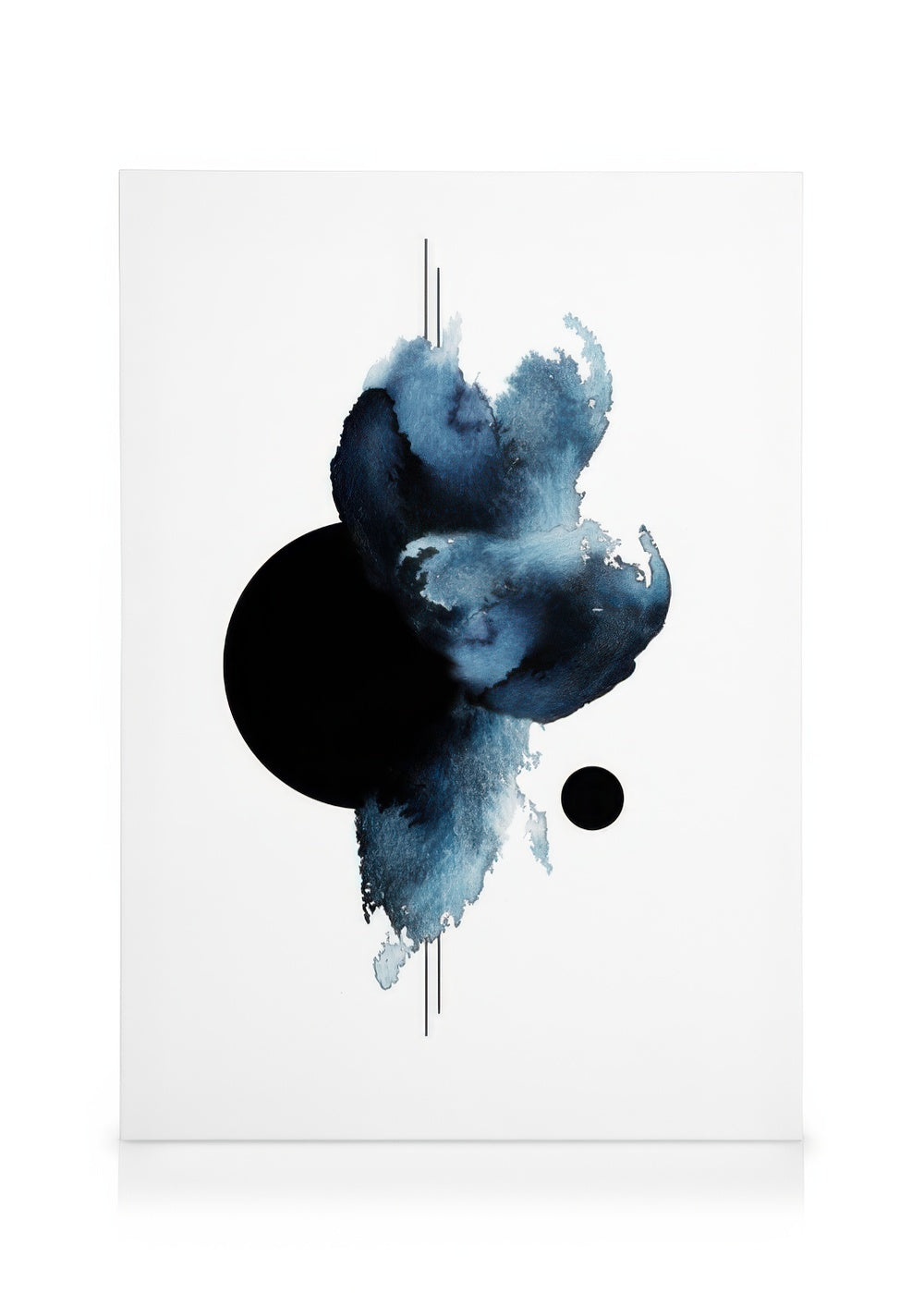 Aquarelle Shape Canvas print