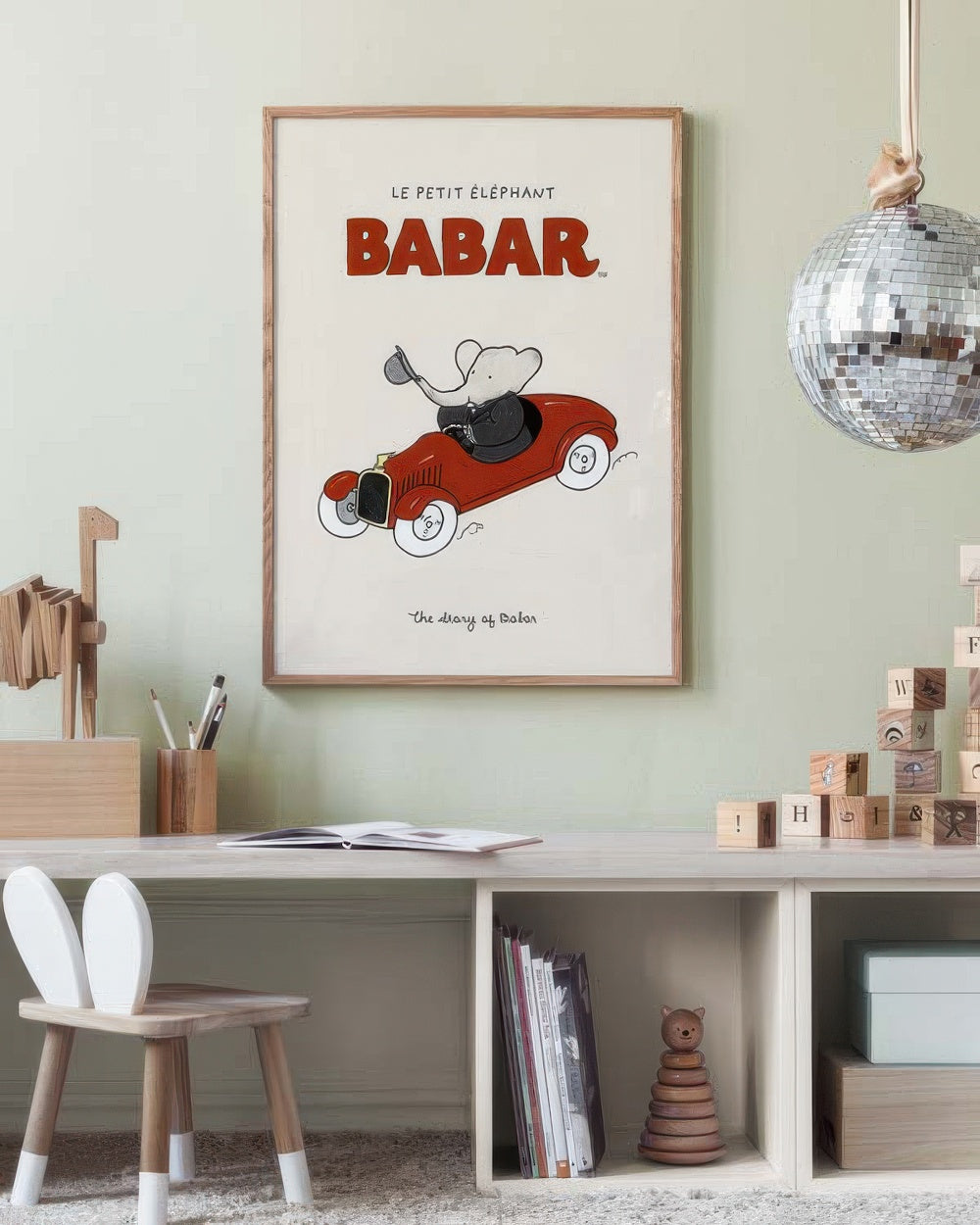 Babar - The Story of Babar Print