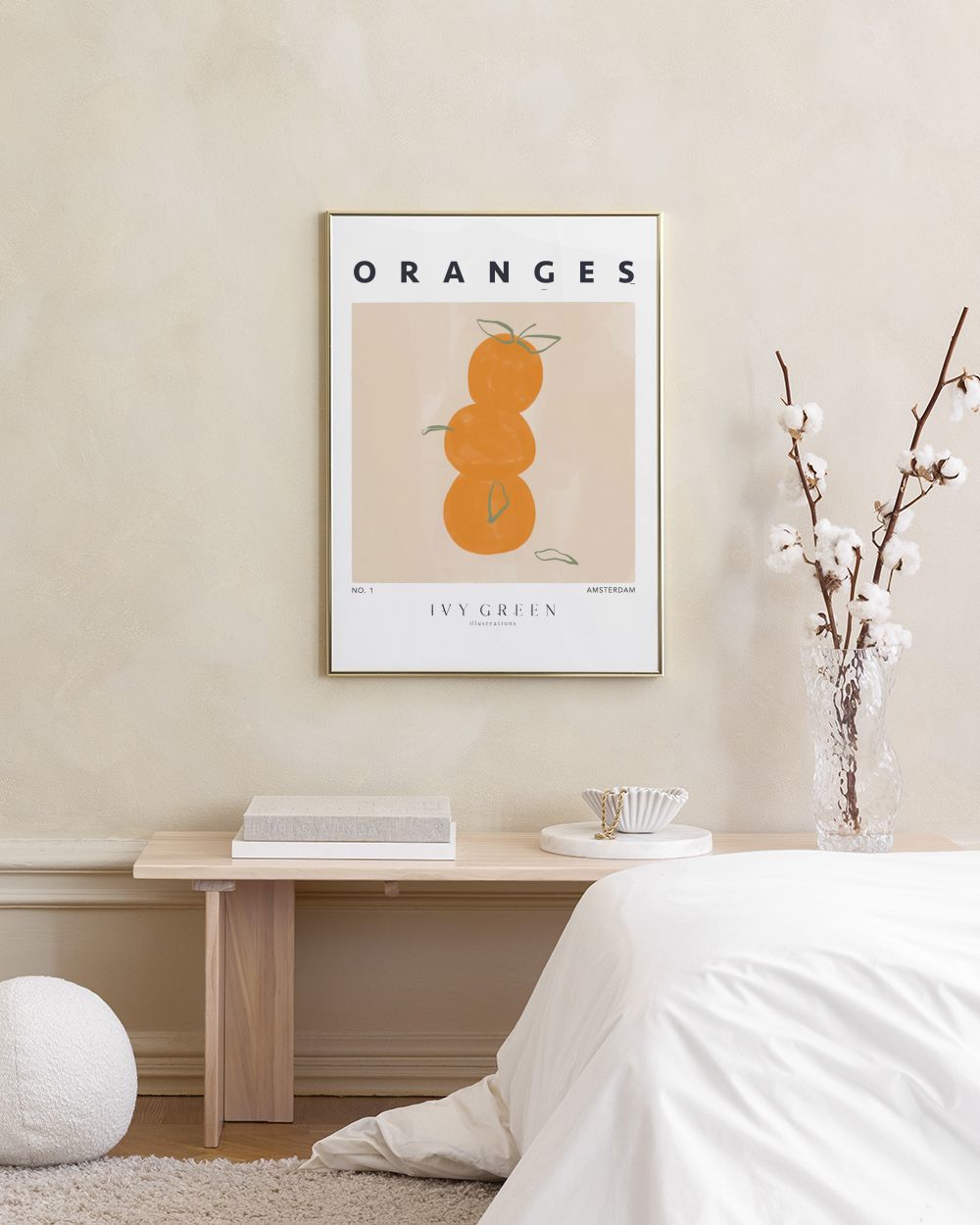 Ivy Green - Oranges Print