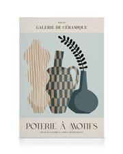 Poterie à Motifs No2 Canvas print