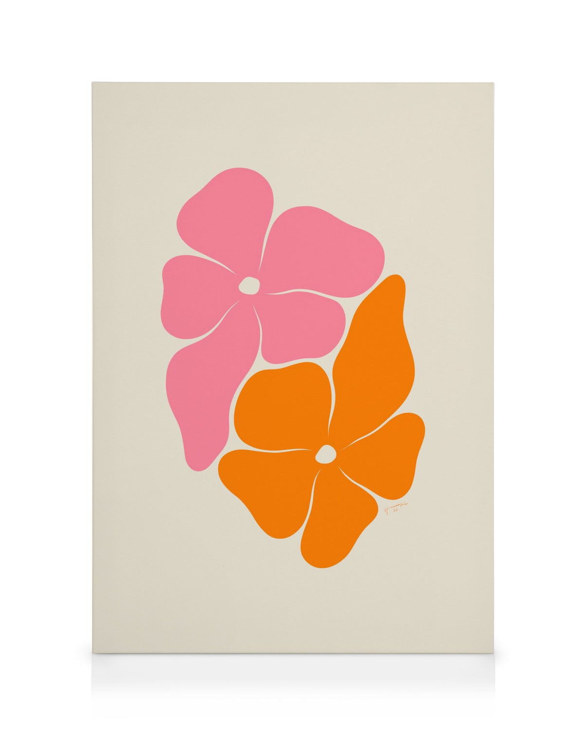 Hanna KL - Floral Pair Canvas print