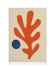 Cutout Coral Canvas print