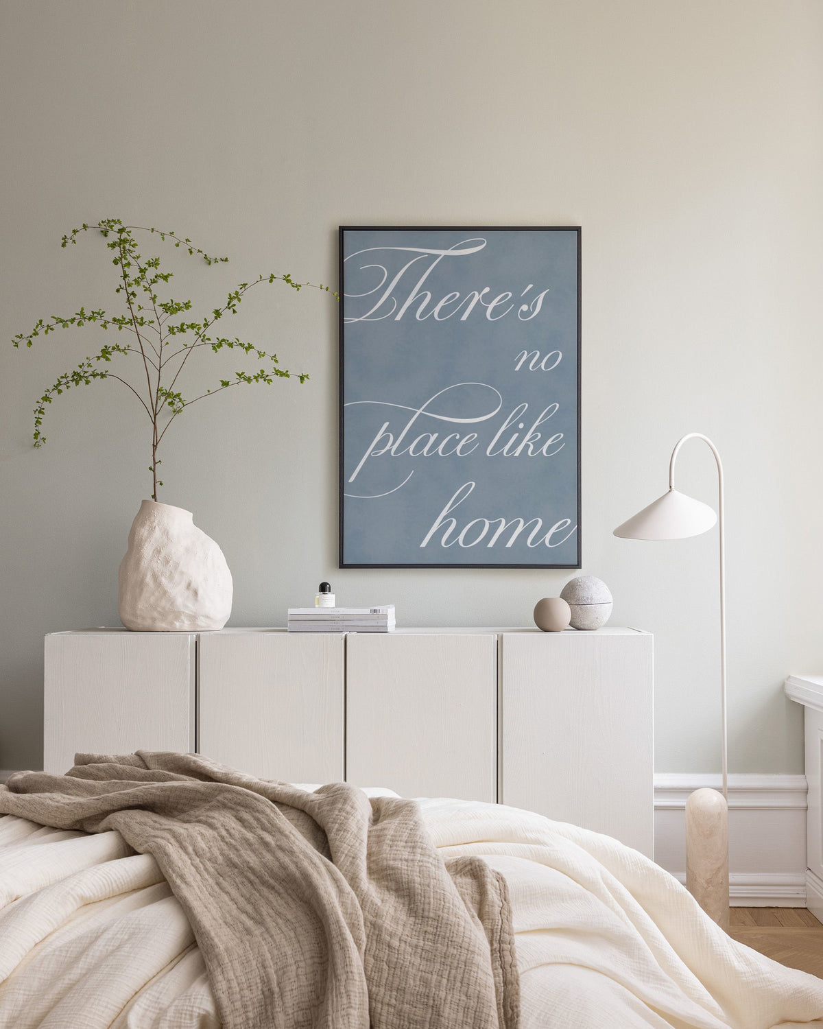 There's No Place Canvas print