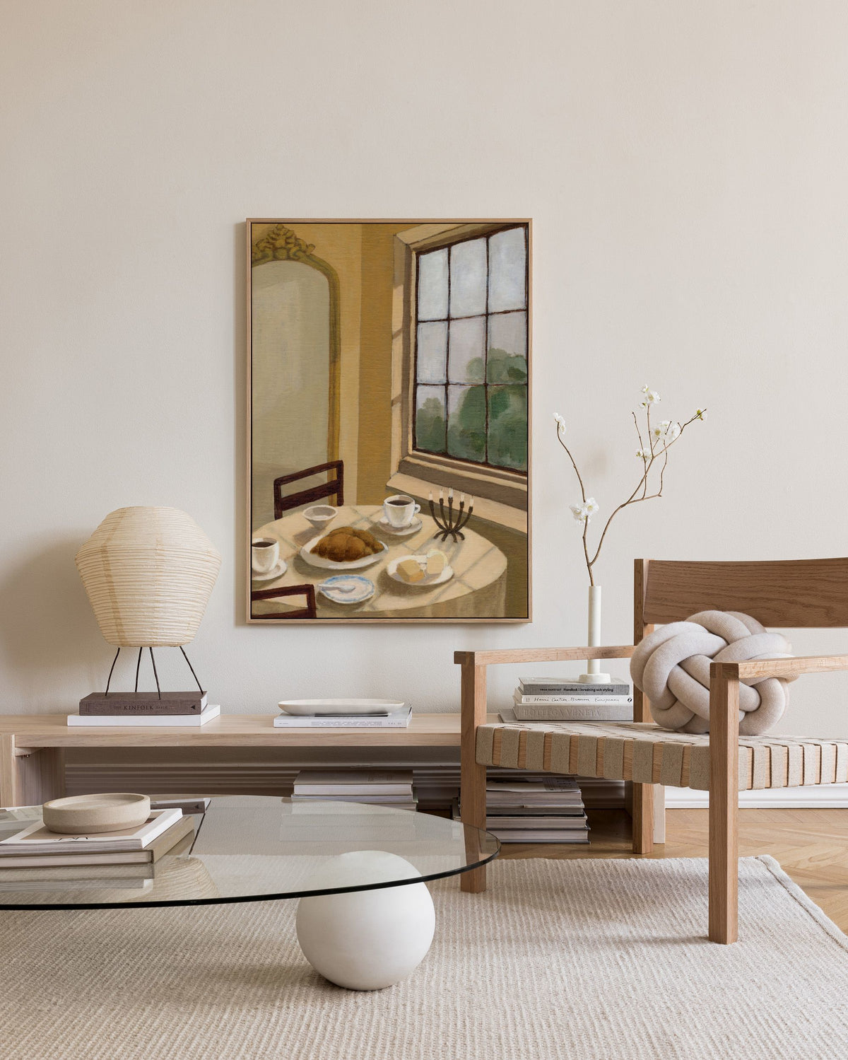 Sunday Morning Light Canvas print