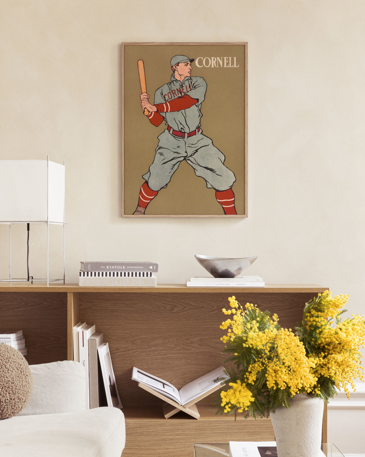 Vintage Baseball Print