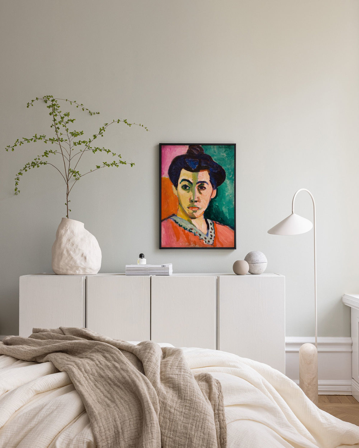 Matisse - The Green Stripe Canvas print