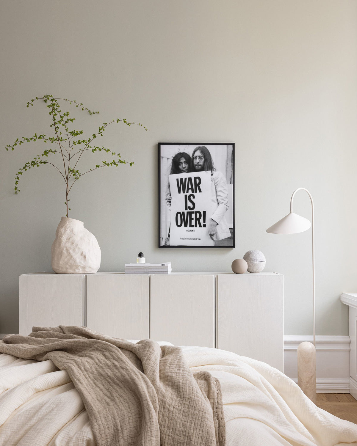 War is Over Canvas print