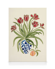 La Poire - Red Tulips Canvas print