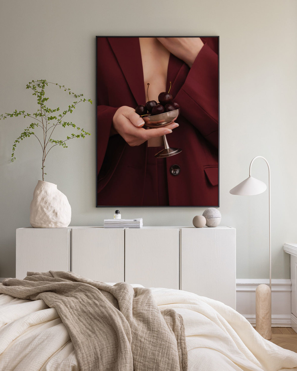 Ma Cherry Canvas print