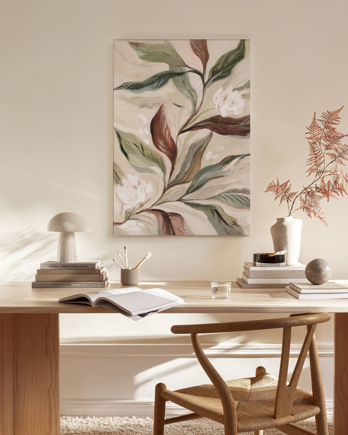 Rustic Botanicals Canvas print