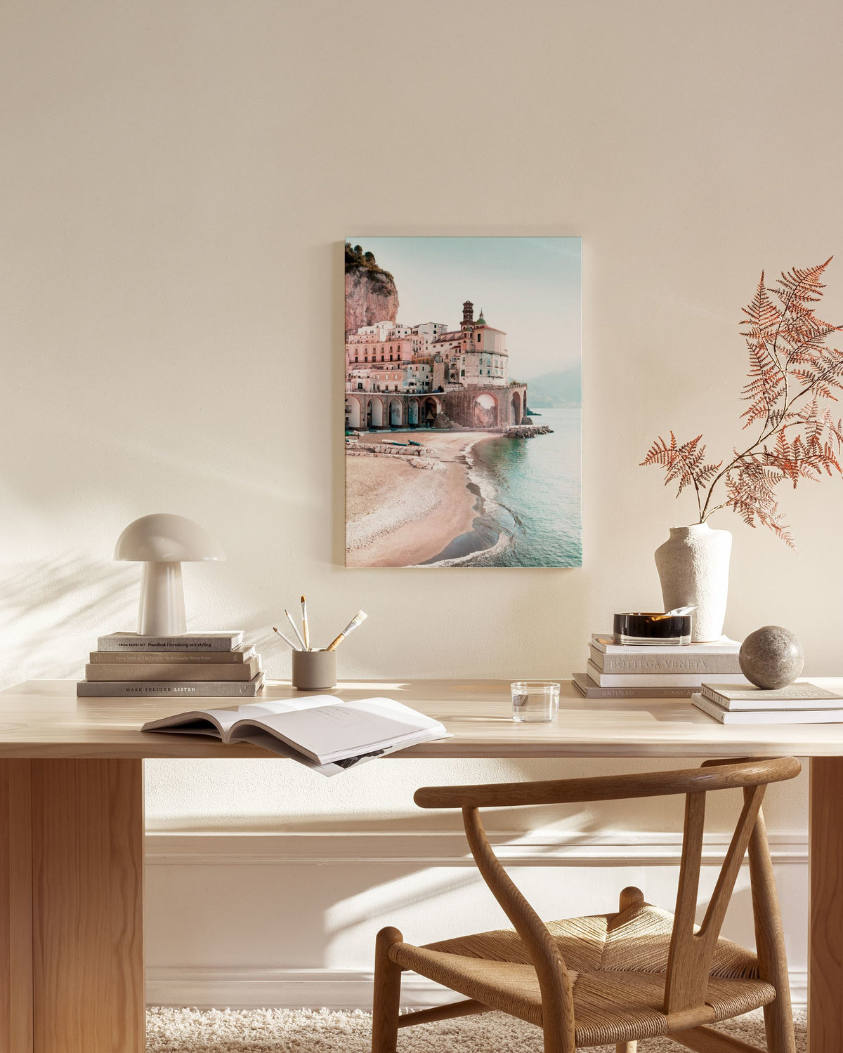 Amalfi Cityscape Canvas print