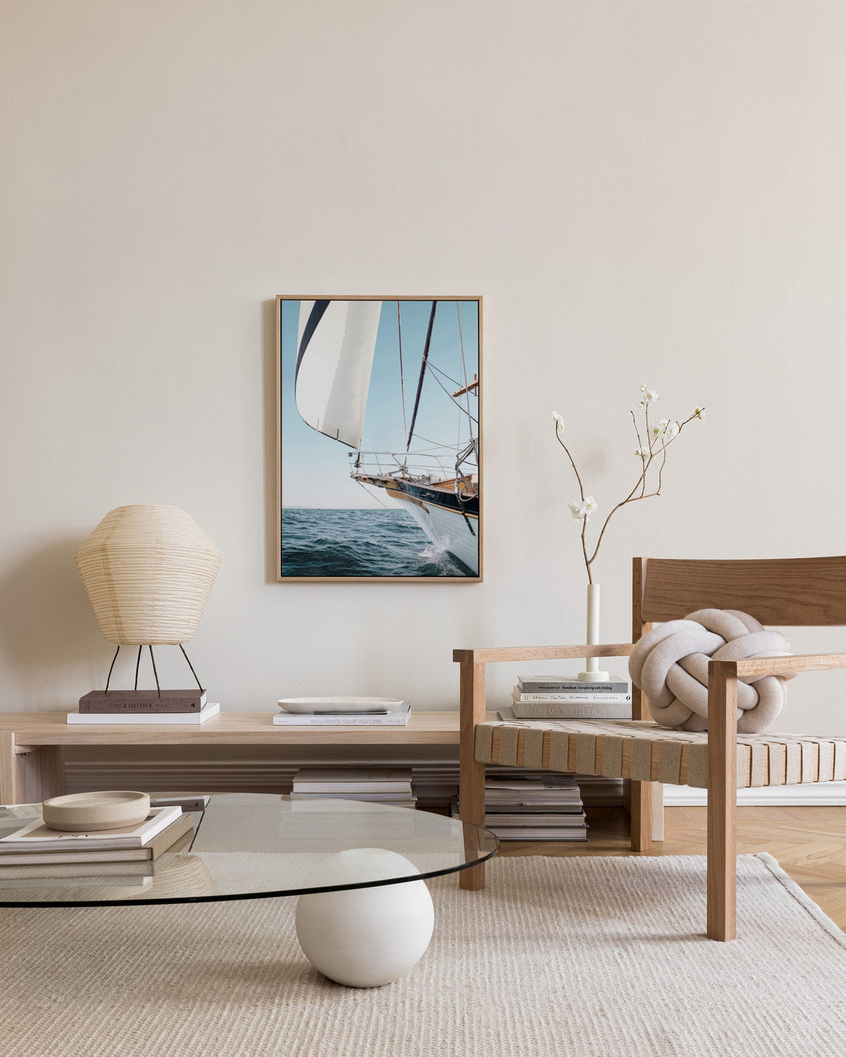 Sail the Sea Canvas print