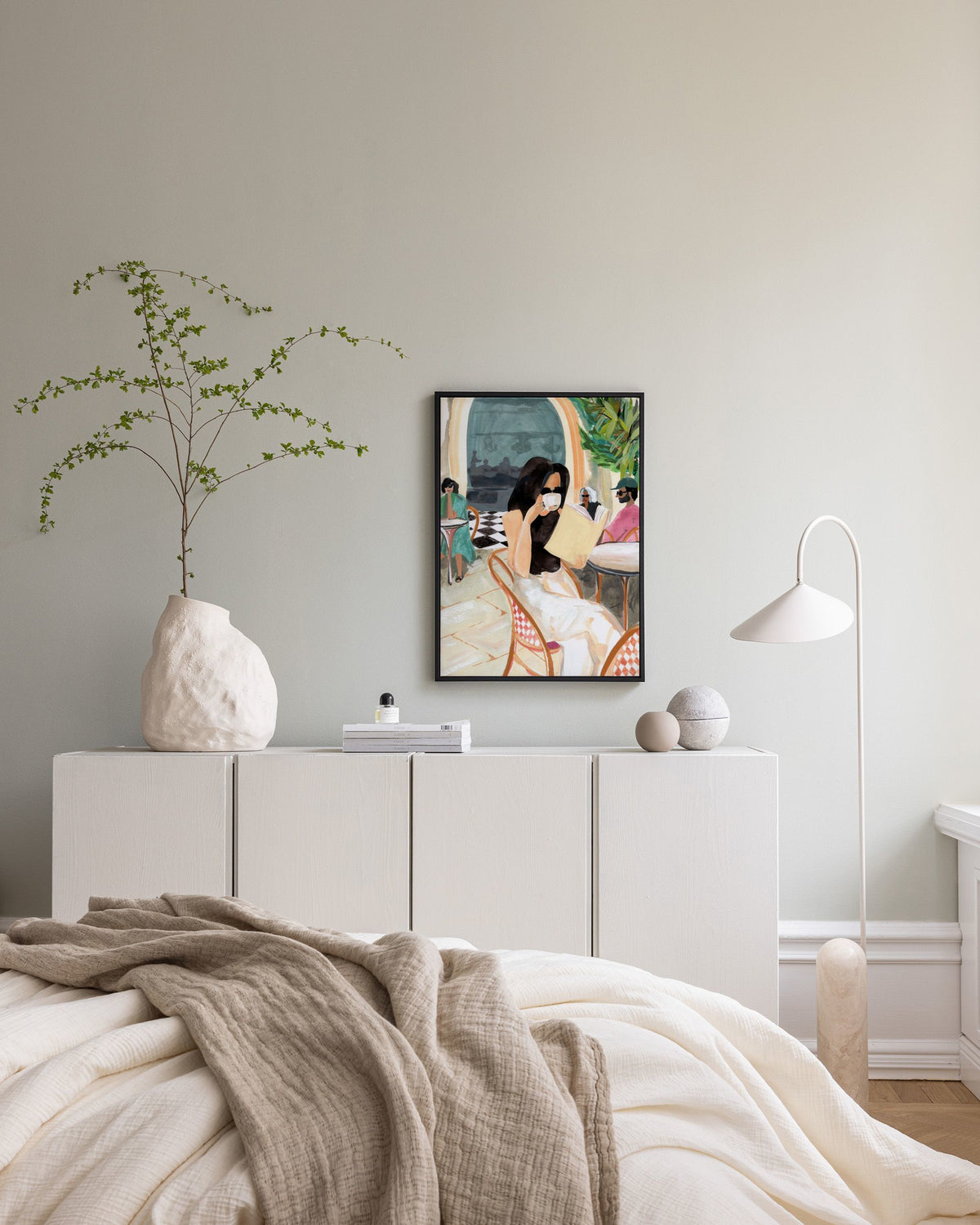 Laura Page - Italian Girl Canvas print