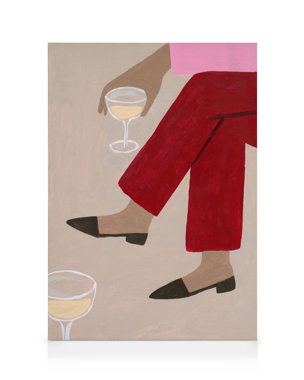 Party Scene No3 Canvas print