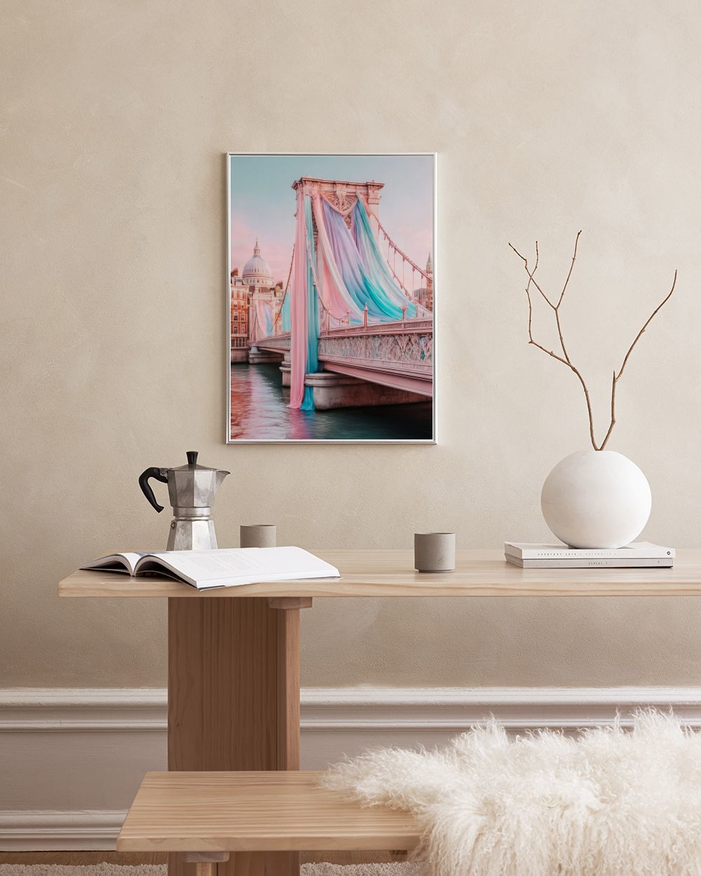 Pastel Passage Print