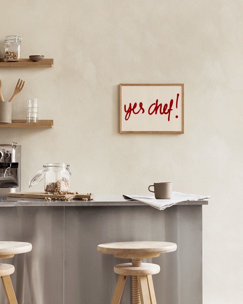 Yes Chef Print