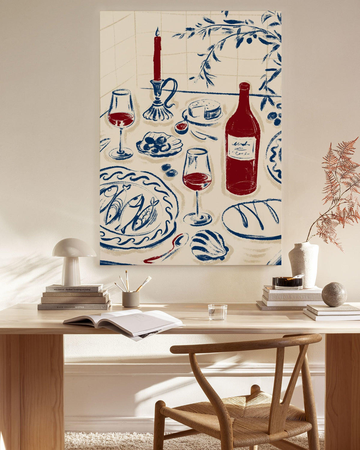 Dinner is Ready Canvas print