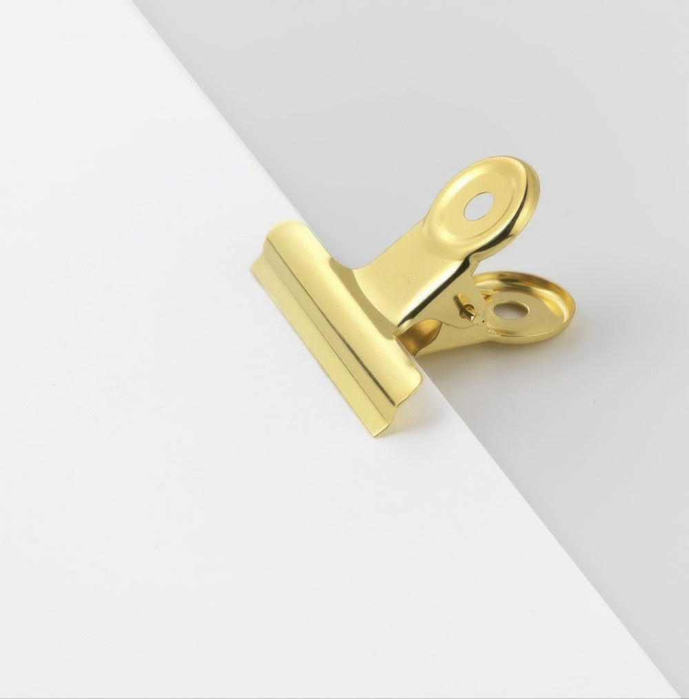 Poster clip gold, Small