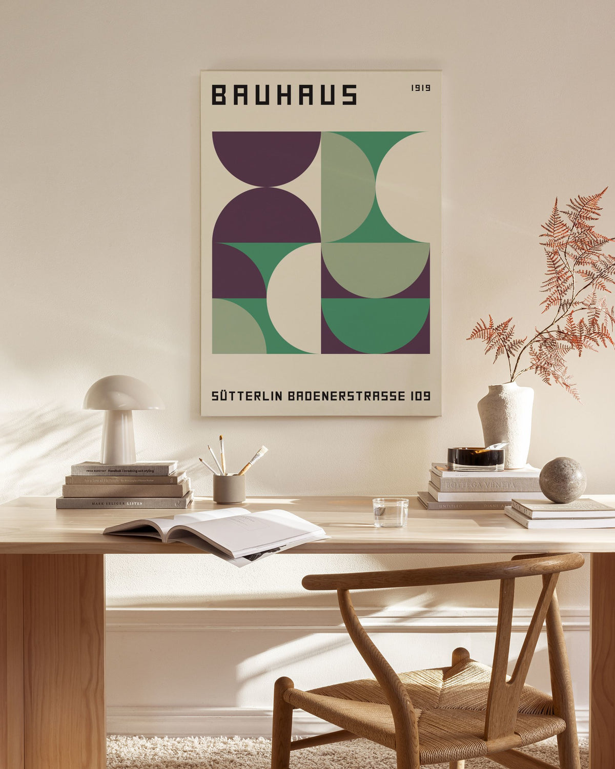 Bauhaus Sutterlin Canvas print