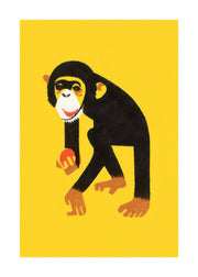 Vintage Monkey Print