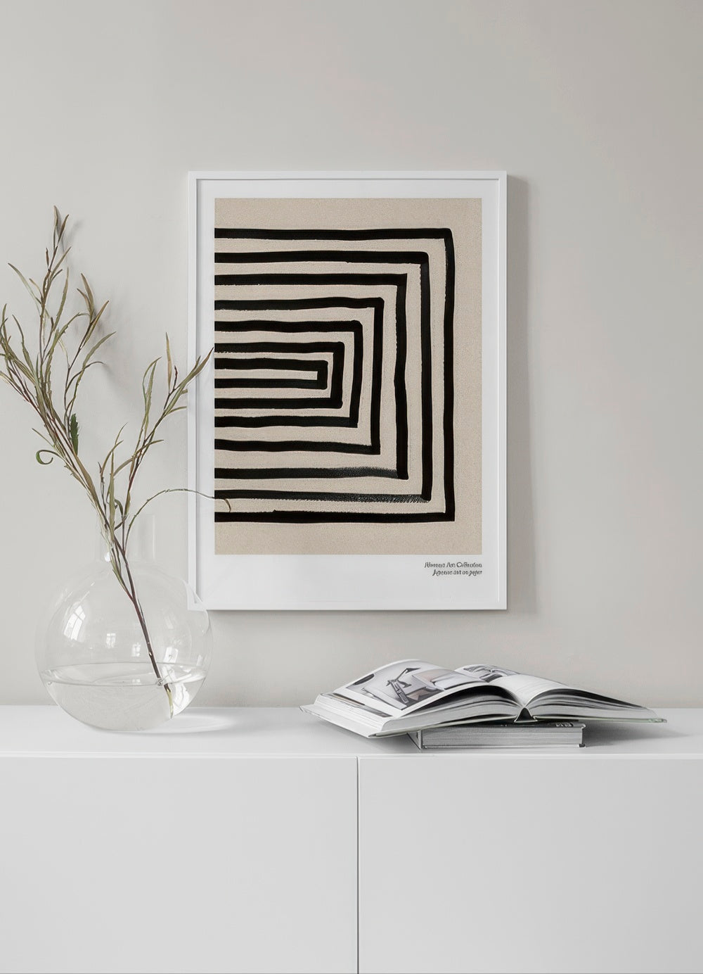 Japanese Ink No1 Print