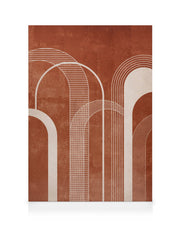 Abstract Arches Canvas print
