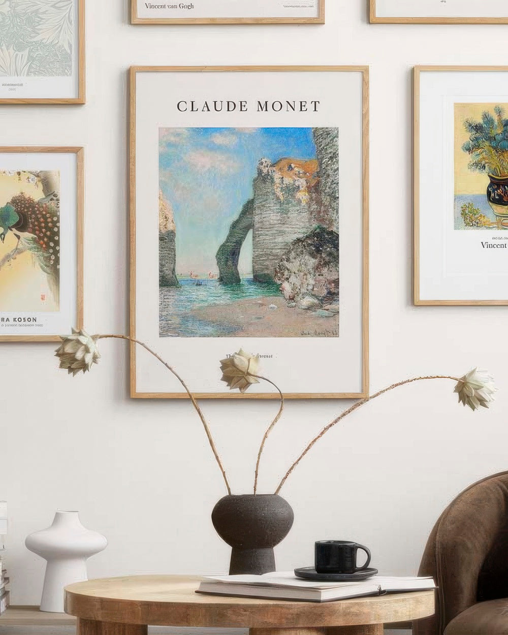 Monet - The Cliffs at Étretat Print
