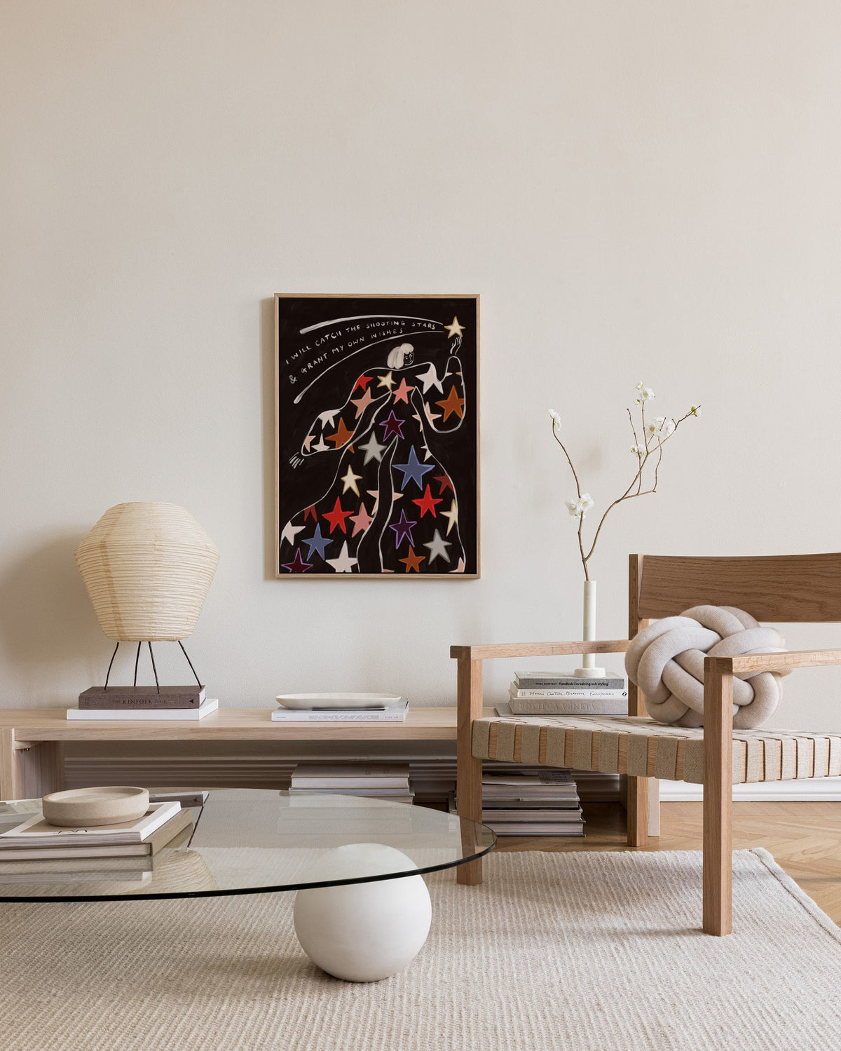 Kit Agar - Shooting Stars Canvas print
