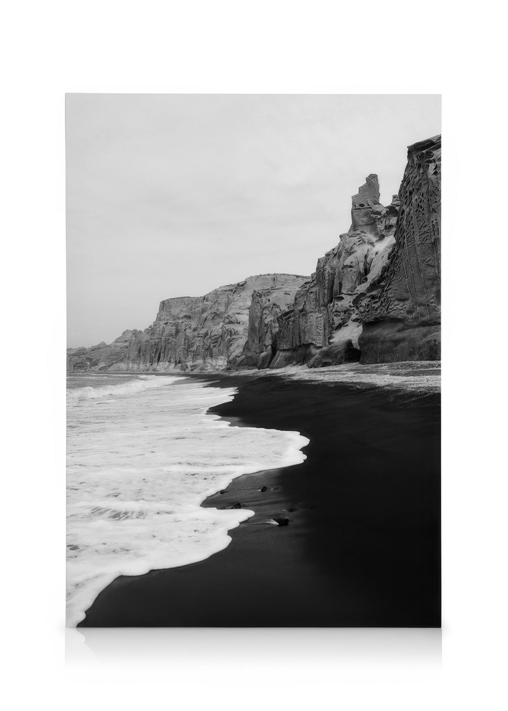 Dark Beach Canvas print