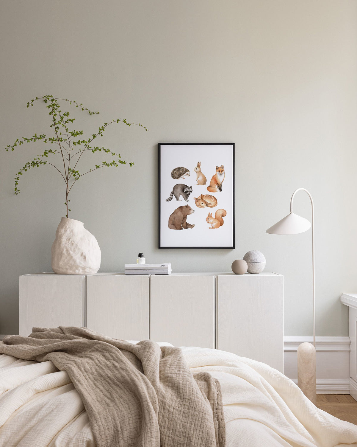 Forest Animals Canvas print