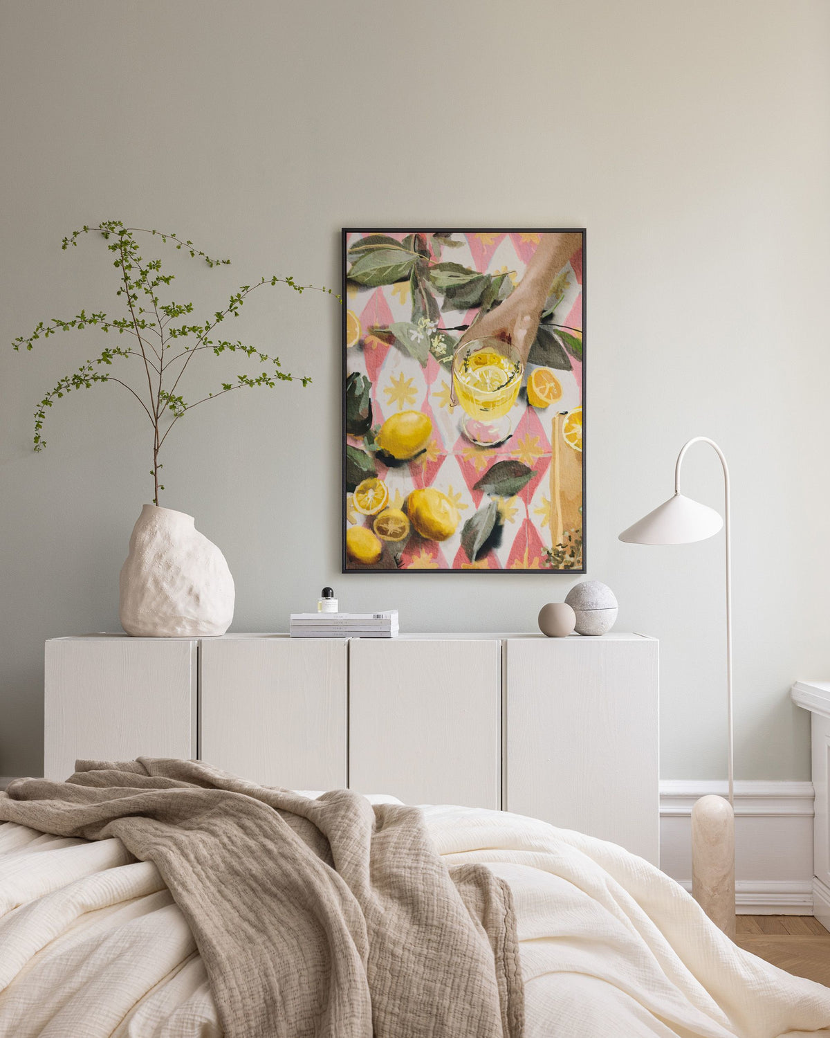 Ekaterina - Zagorska - Lemon Cocktail Canvas print