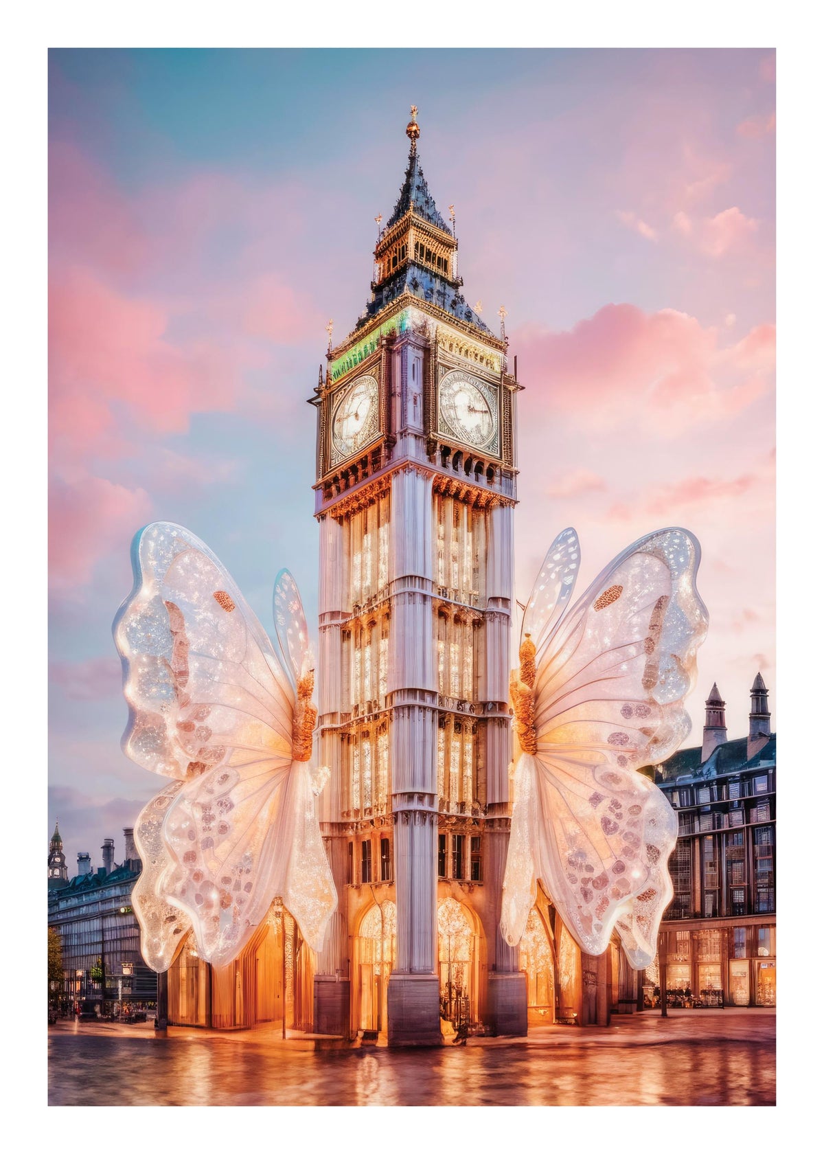 Clockwork Wings Print