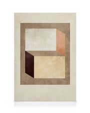 Muted Geometry Canvas print