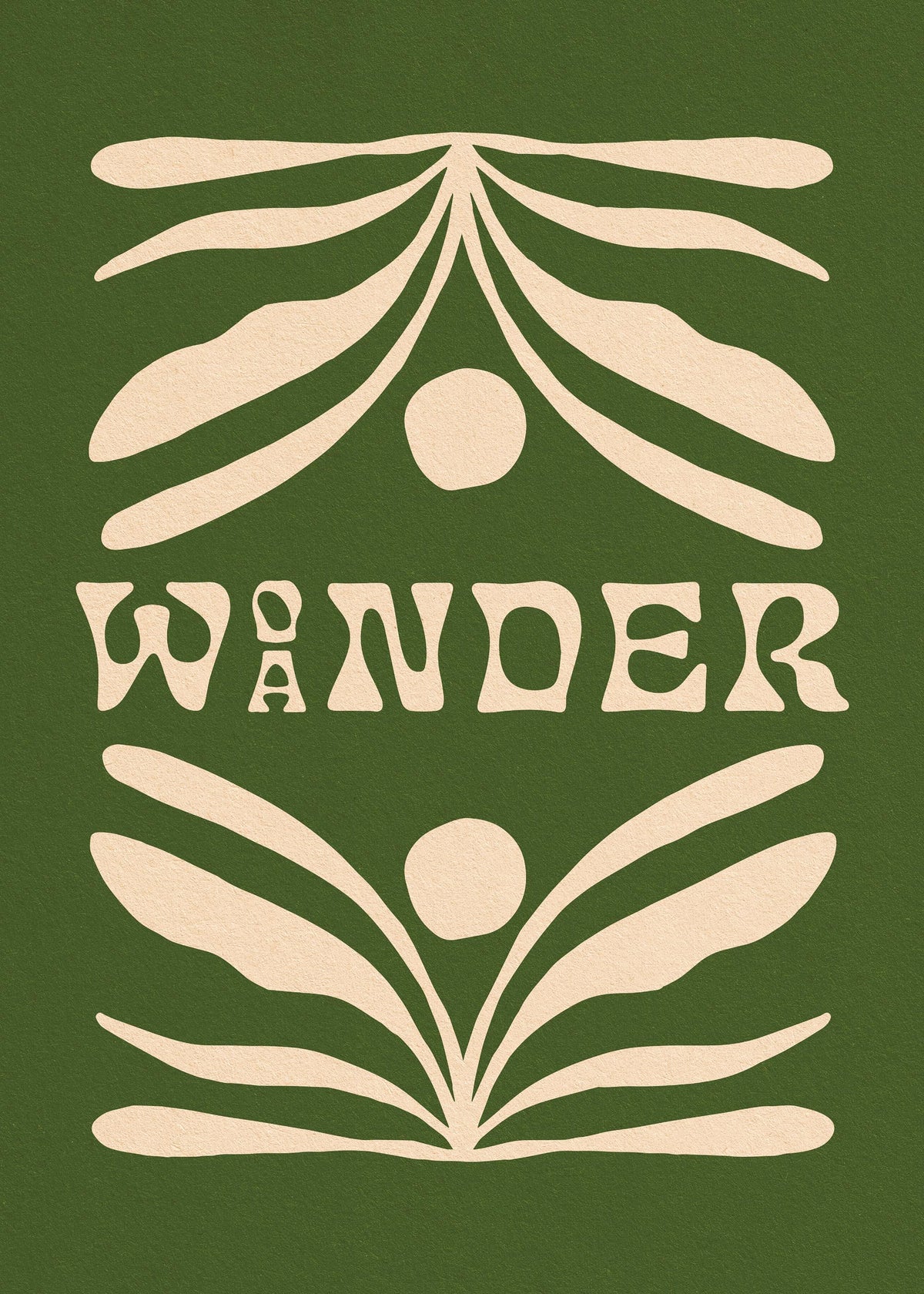 The SoulShine Co. - Woander Olive Print