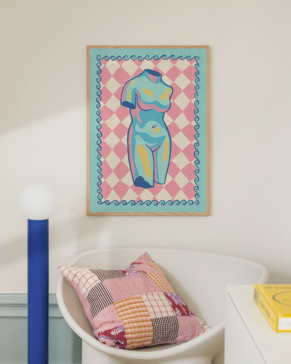 Colorful Torso Print