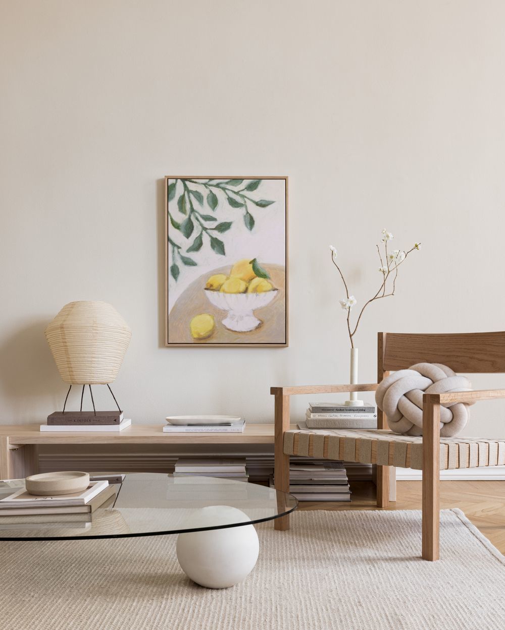 Bowl of Citrus Canvas print