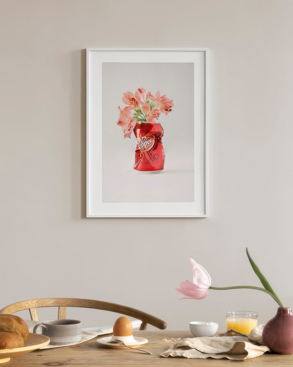 Soda Flowers Print