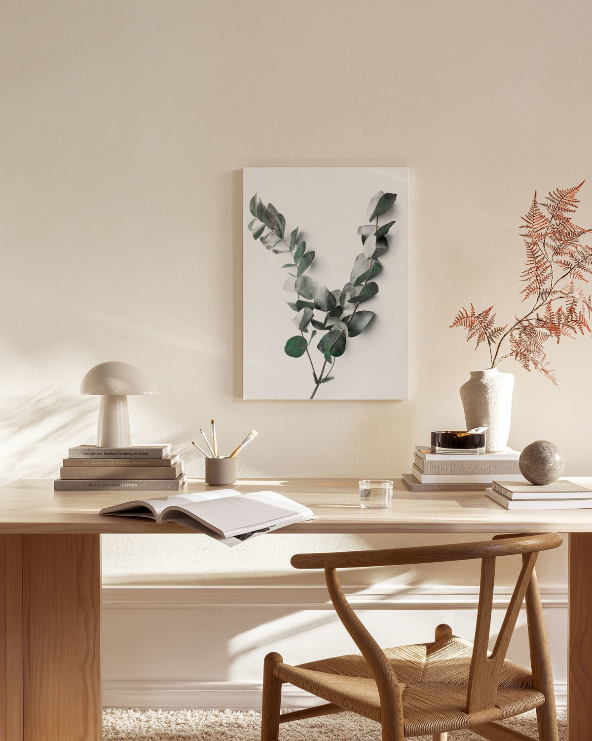 Eucalyptus Twigs No2 Canvas print