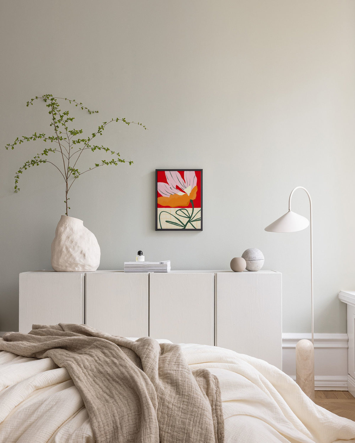 Decorative Flower Canvas print