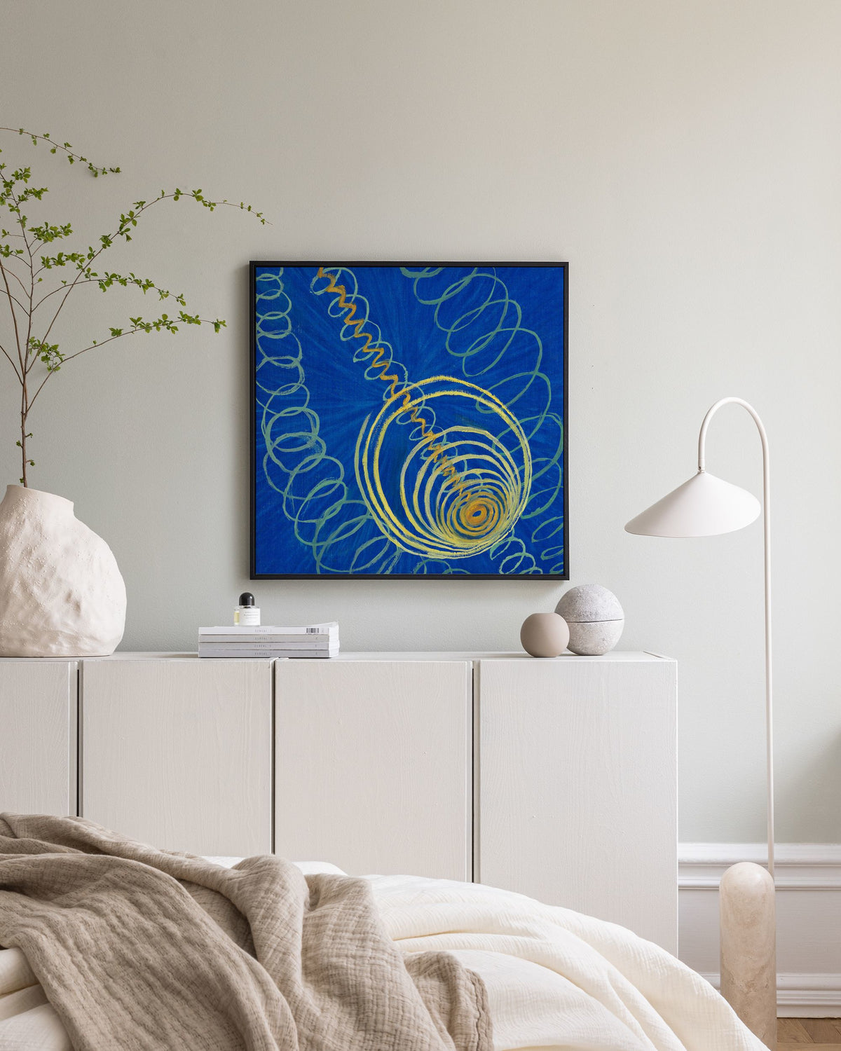 Print - Primordial Chaos, No.16 by Hilma af Klint Canvas print