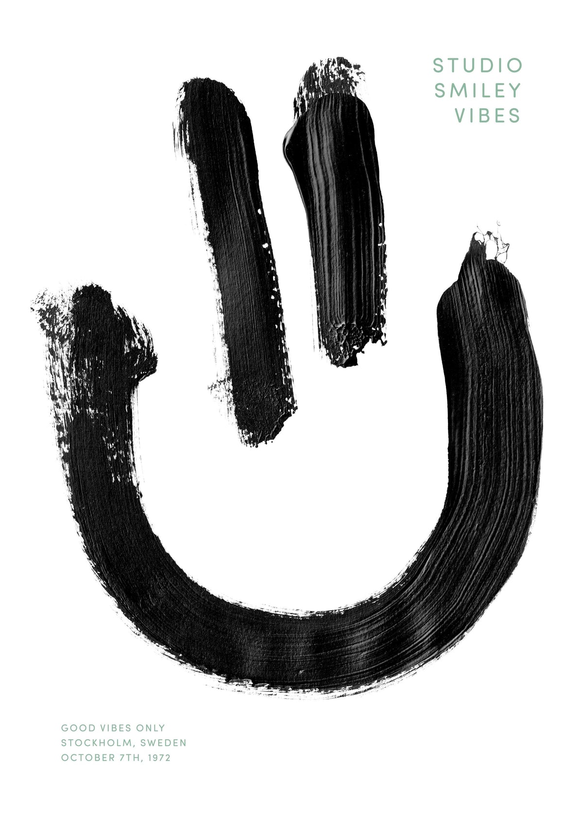 Smiley Vibe Print