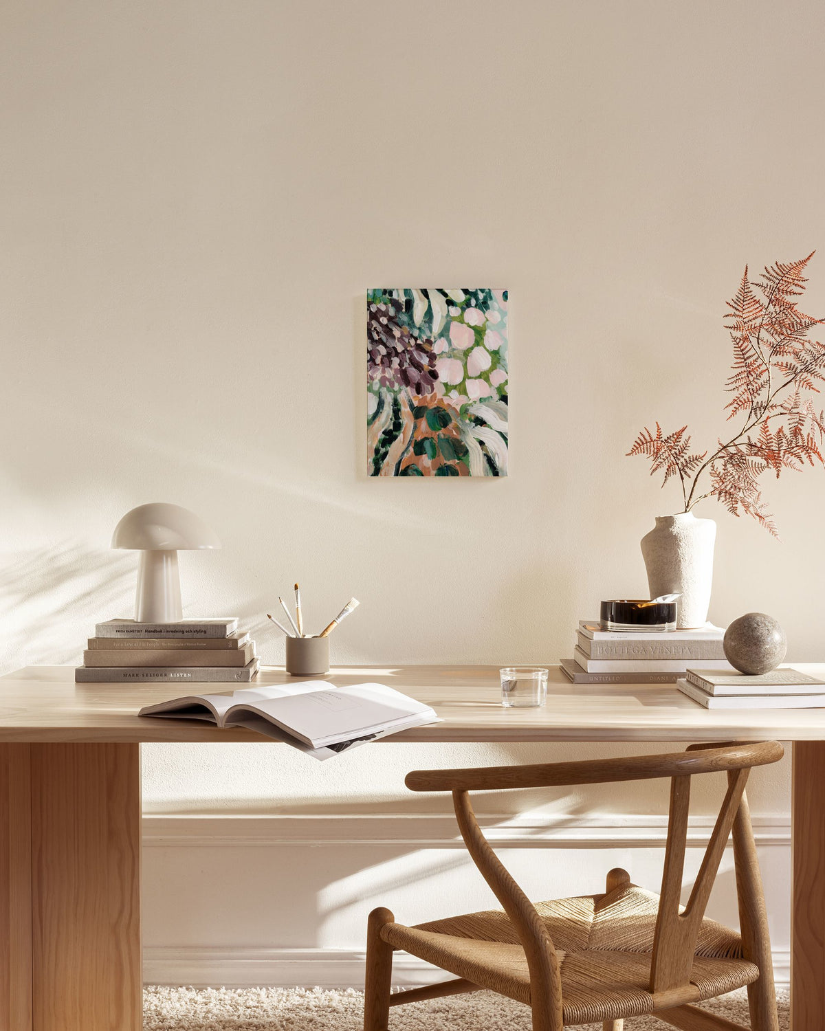 Acrylic Garden No2 Canvas print