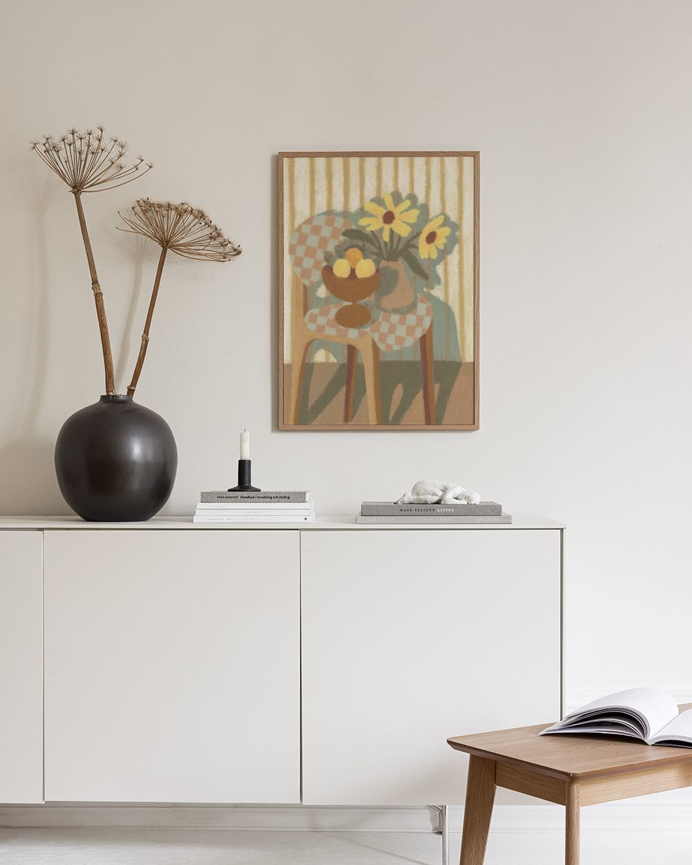 Crowded Chair Print