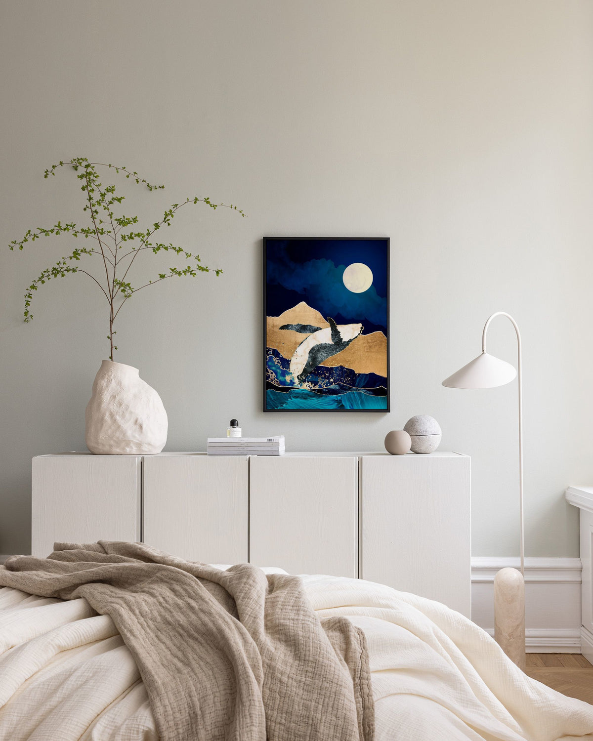 SpaceFrog Designs - Live Free Canvas print