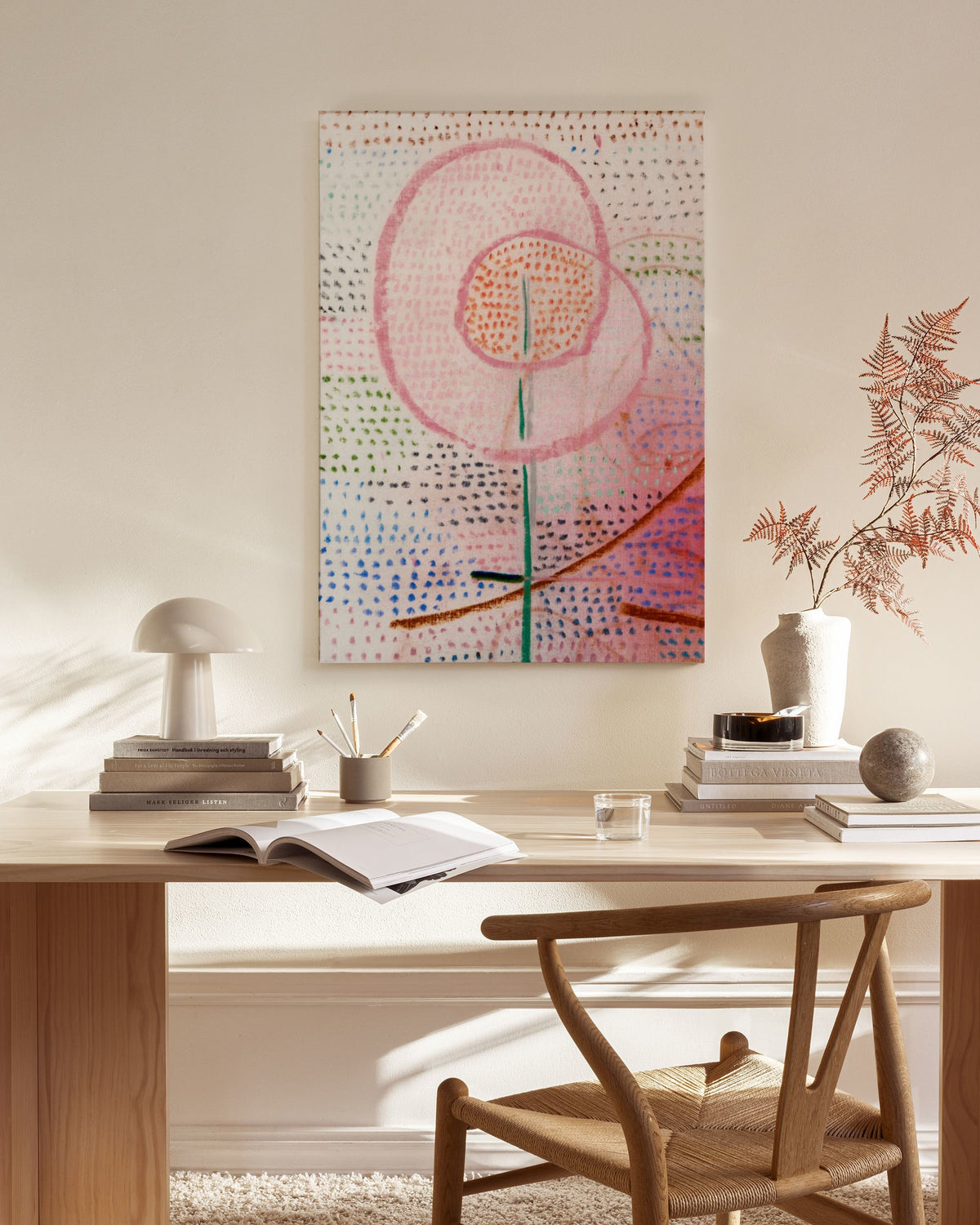Paul Klee - Blossoming Canvas print